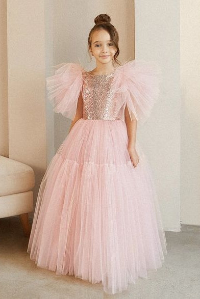 Birthday Party Girls Special Occasion Tulle Dress