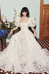 Glorious Balconette Wedding Dress Soft Floral Lace DW766