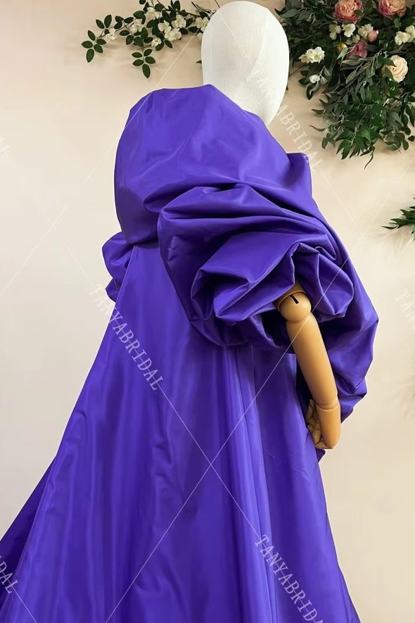 Taffeta New Fashion Lady Stage Cape Evening Coat