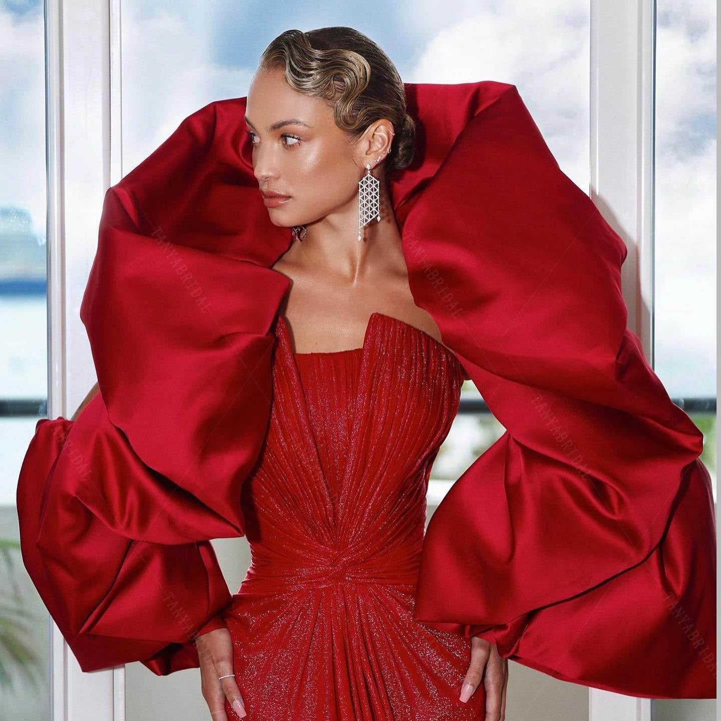 red bolero jacket for evening dress red lace sleeves bolero red lace wrap red shrug burgundy red evening shrug , red shoulder wrap , lace jacket burgundy red wrap burgundy wrap