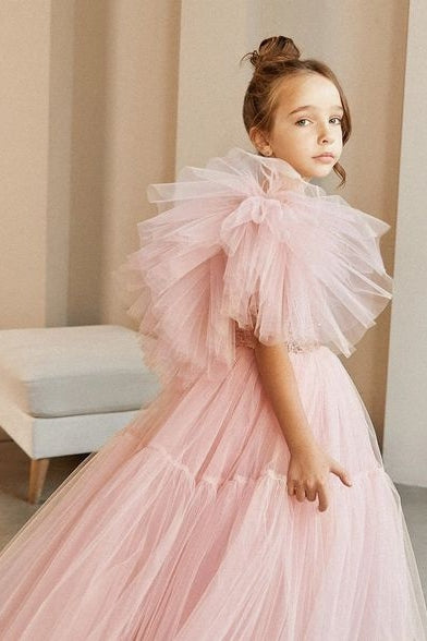 Birthday Party Girls Special Occasion Tulle Dress