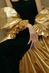 #DZ9424 Gold Fashion Cape For Lady