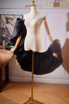 Black Evening Shawl Lady Outfit Accessories