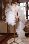 Off White Wedding Shawl Simple Bridal Accessories