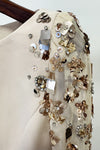 #DZ9382 Luxury Sequins Long Sleeves Evening Formal Dress