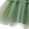 Avocado Green Cute Girls' Dress