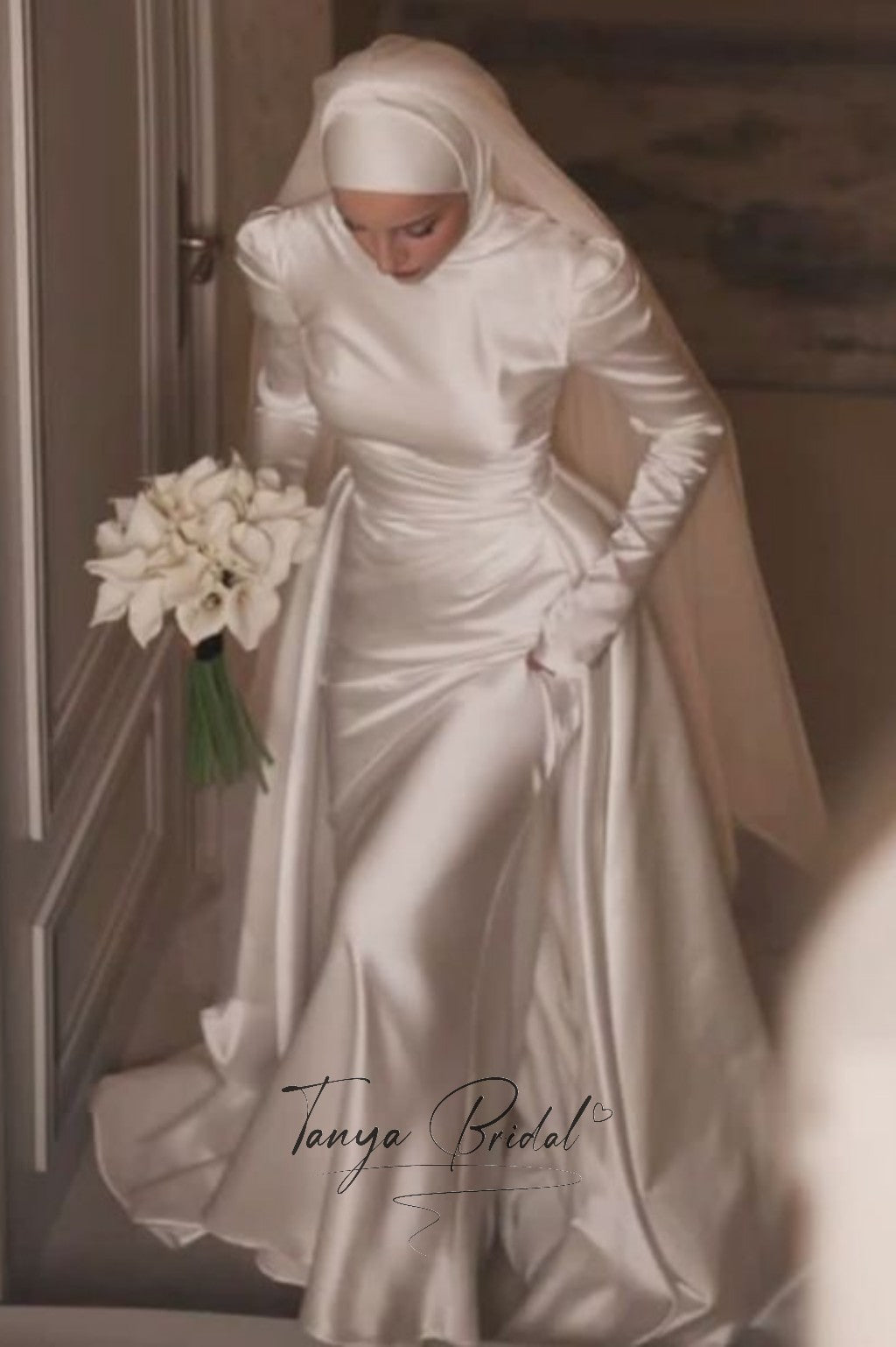 muslim bridal shower dresses Bride to be theme dress