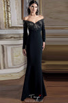 #DZ9397 Long Evening Dress With Beads