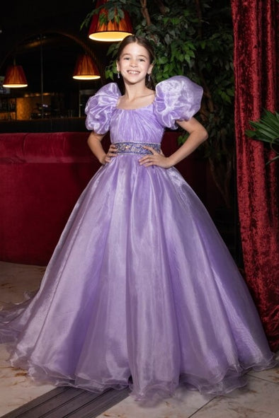 #DZ9411 Little Girl Pageant Dress