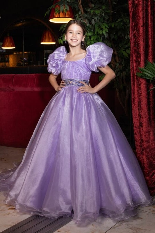 #DZ9411 Little Girl Pageant Dress