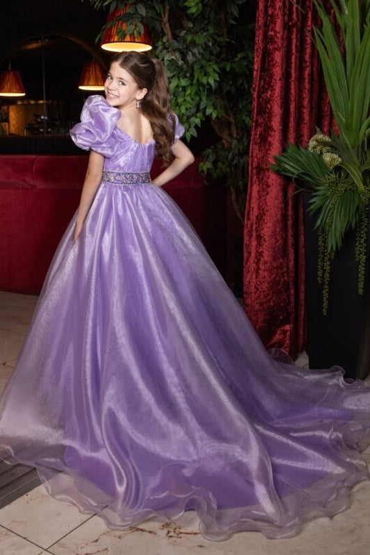 #DZ9411 Little Girl Pageant Dress