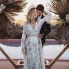 Bohemian Wedding Dress Long Sleeve Vestido De Noivas DW141