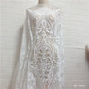 Embroidery Lace Material Dress Luxury Fabic