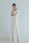 Wedding Dresses V-Neck Mermaid Backless Boho Vestido De Noivas DW653