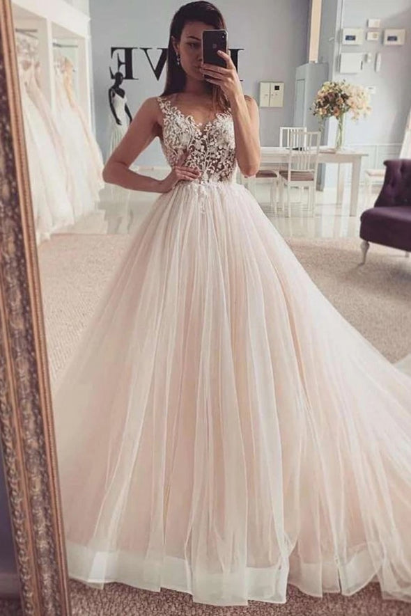 Vestido de Noiva Princess Wedding Dresses Lace Vintage