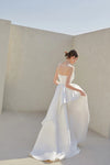 Satin Wedding Dresses A Line Charming Vestido De Noivas Chic DW655