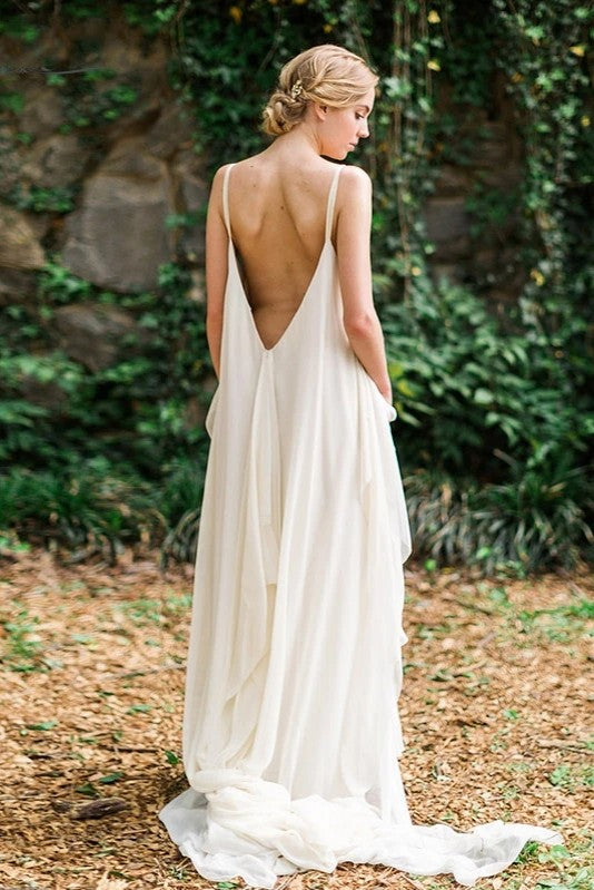 Beach Bohemian Wedding Dresses Pregnant Women Wedding Gowns – TANYA BRIDAL Beach Bohemian Wedding Dresses Pregnant Women Wedding Gowns – TANYA BRIDAL