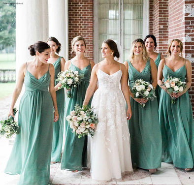 Mint Green Bridesmaid Dress