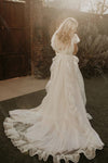 Romantic Ruffles Wedding Dresses Noivas Chic DW602