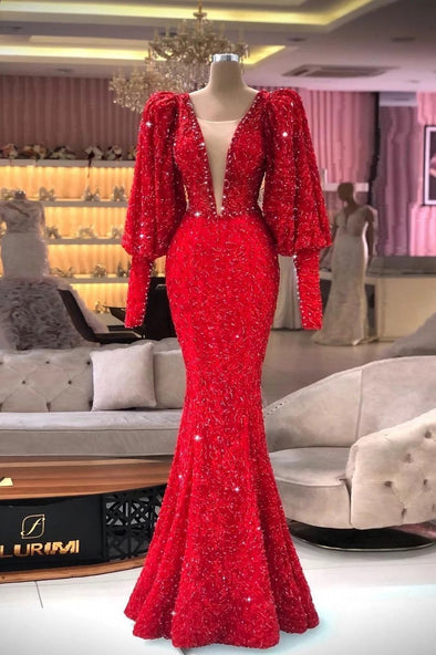 Sparkling Women Formal Evening Party Gowns