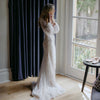 Mermaid Lace Wedding Dresses Long Sleeve Backless Bridal Gowns Boho Elegant Robe de soriee ZW298