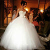Princess Wedding Dresses 2020 Beaded Strapless Ball Gown Bride Dress vestidos de novia For Women