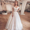 Lace Wedding Dress A Line Vestidos de novia