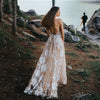 Bohemian Wedding Dresses Lace Emboridery Fashion Bridal Gowns DW402