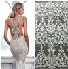 LUxury Lace Fabric Wedding Dress DIY Production Materials
