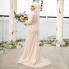 Hijab Long Sleeve Muslim Wedding Dress TBW79