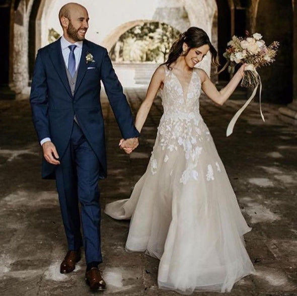 Simple Wedding Dress Mermaid Style TB1426