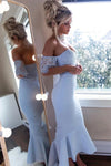 Mermaid/Trumpet Off-Shoulder Prom Dress ,Bridesmaid Dress TB1339