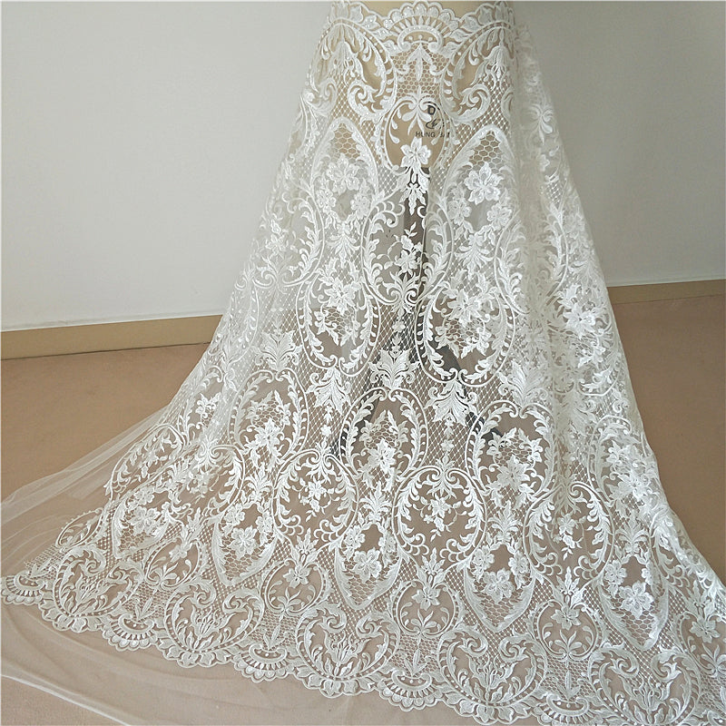 Lace Fabric Cloth Wedding Dress DIY Production Materials Lace Fabric Cloth Wedding Dress DIY Production Materials