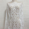 Embroidery Lace Material Dress Luxury Fabic