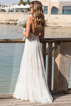 Sexy Backless Fashion Bohemian Wedding Dresses DW017