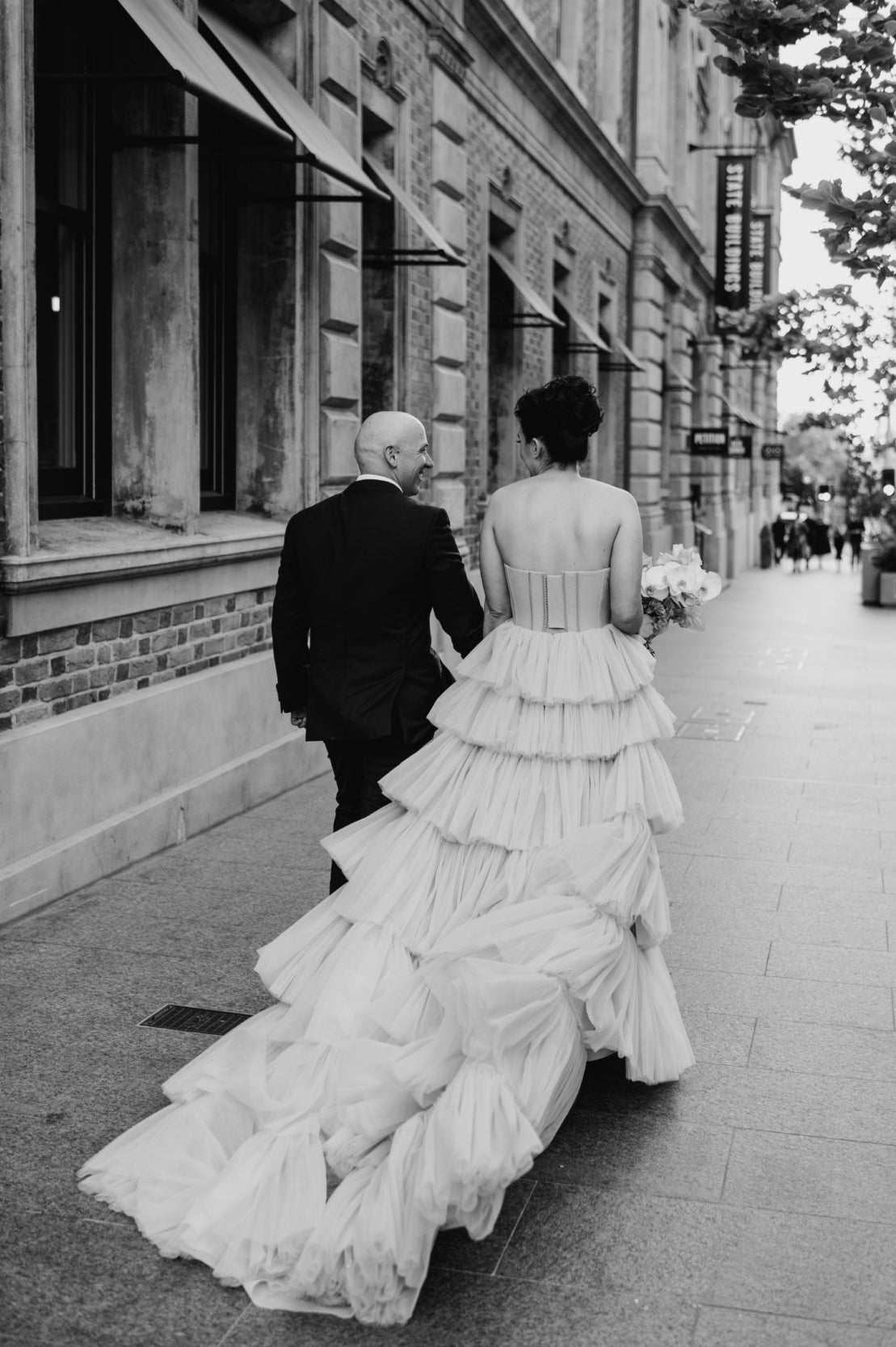 pretty wedding dresses Long Tulle Layers Pretty Wedding Dress – TANYA BRIDAL