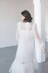 Tea Length Tulle Outfit Wedding Dresses Chic DW669