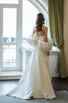 Mermaid Wedding Dresses Sweetheart Neckline With Romantic Big Bow ZW701