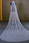 Big Small Pearl Long Veil For Wedding Bride