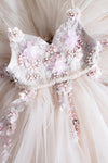 Puffy Flower Girl Dresses Lace Beading Communion Dress