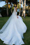 High Split Taffeta Wedding Dresses Boho Beach Vestido de Noivas DW667