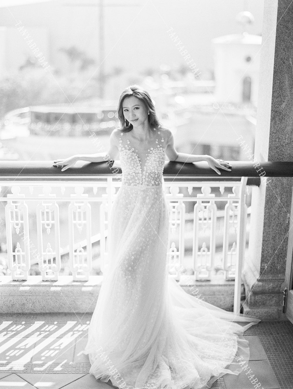 Fairy Dreamy Romantic Bridal Gowns A Line Vestido de Noivas DW409 TANYA BRIDAL Fairy Dreamy Romantic Bridal Gowns A Line Vestido de Noivas DW409 TANYA BRIDAL