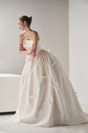 Ball Wedding Dress Princess Bowknot Cute Bride Gown TT614