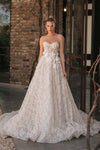 Lace Wedding Dresses A Line New Chic Robe De Soriee ZW816