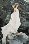 Beach Bohemian Wedding Dresses Pregnant Women Wedding Gowns