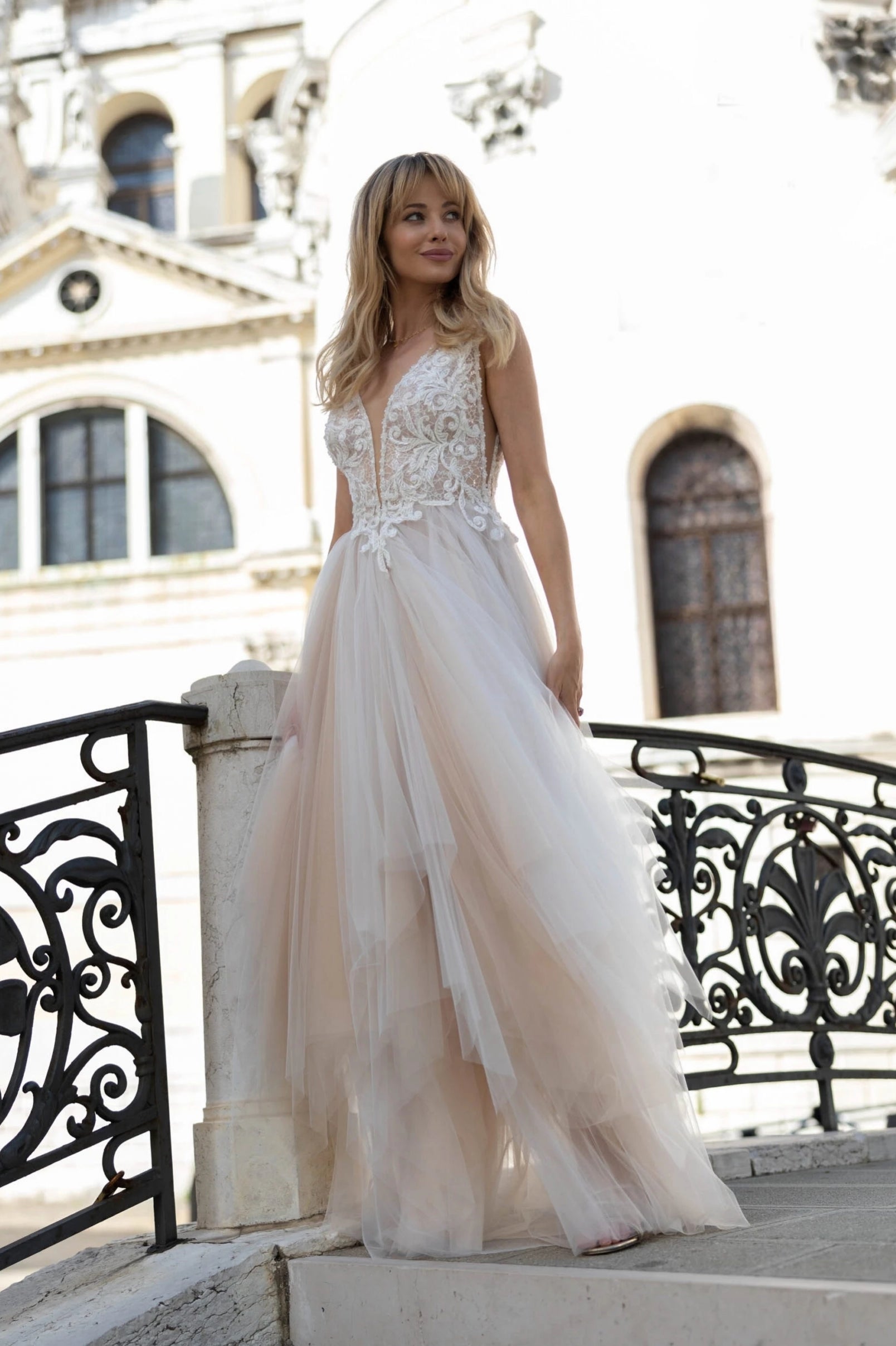 Pink tulle skirt deals for wedding