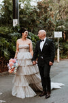 Long Tulle Layers Pretty Wedding Dress