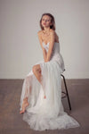 Saprkly Beads Emboridery Wedding Dresses ZW721