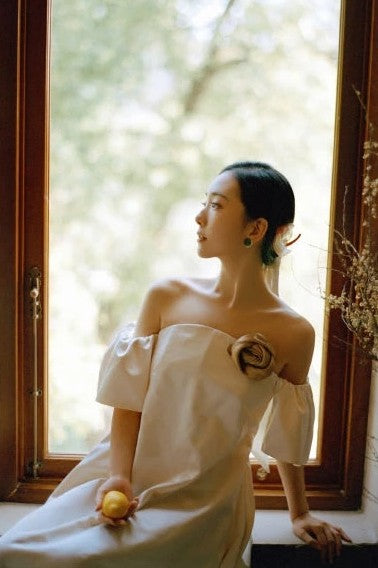 Wedding Dresses A Line Taffeta Boho Vestido De Noivas Chic ZW737