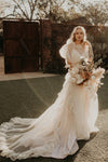 Romantic Ruffles Wedding Dresses Noivas Chic DW602